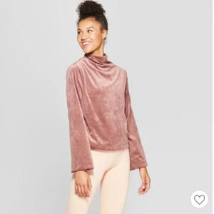 Joy Lab velour fleece pullover Size XS